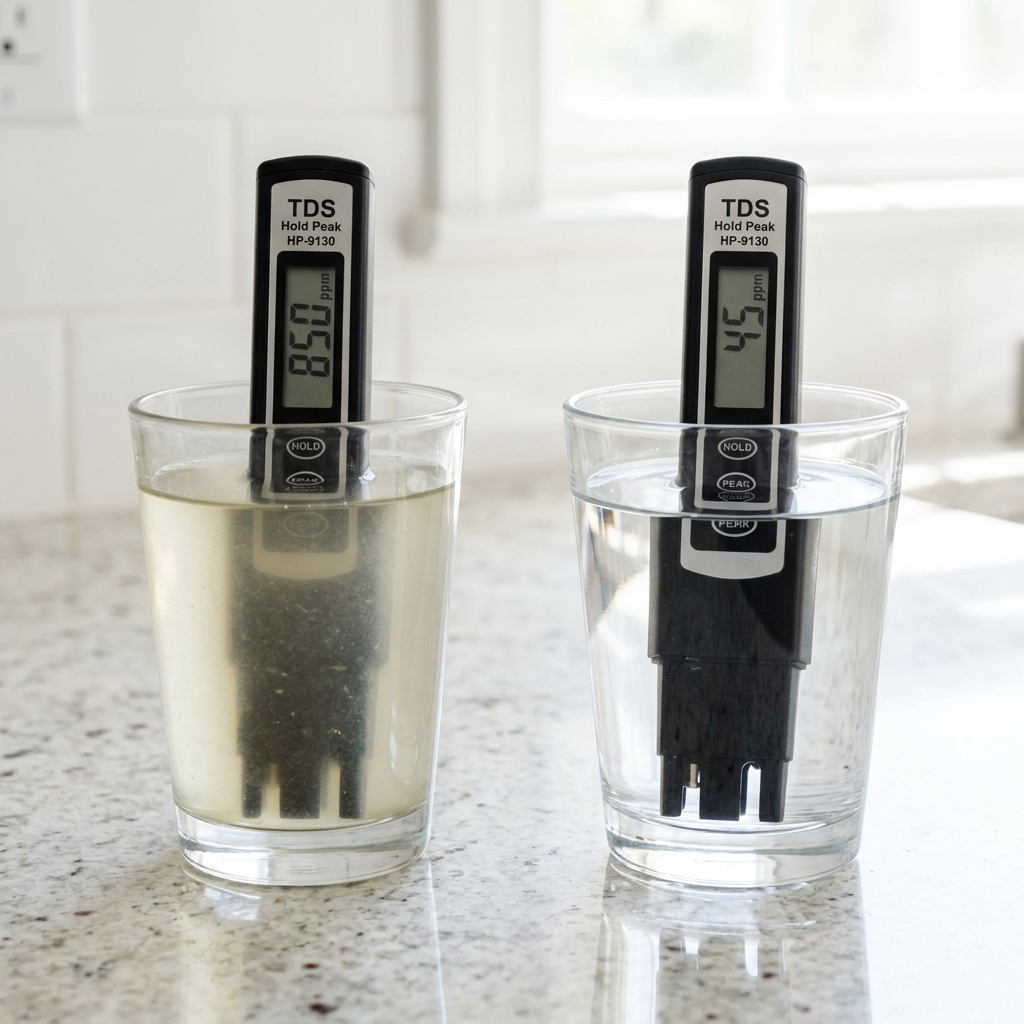 High TDS vs Pure Water - RO Purifier Benefit